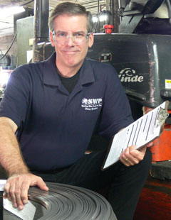 Greg Zeigler, owner, Sterling Wire Products